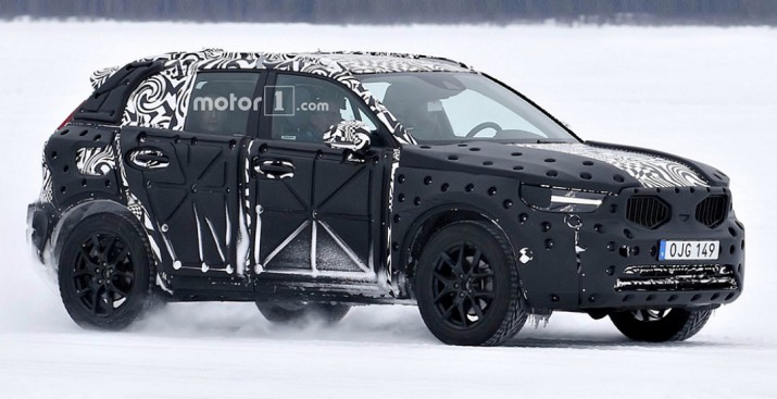 Новый Volvo XC90 проходит снежные испытания в Европе